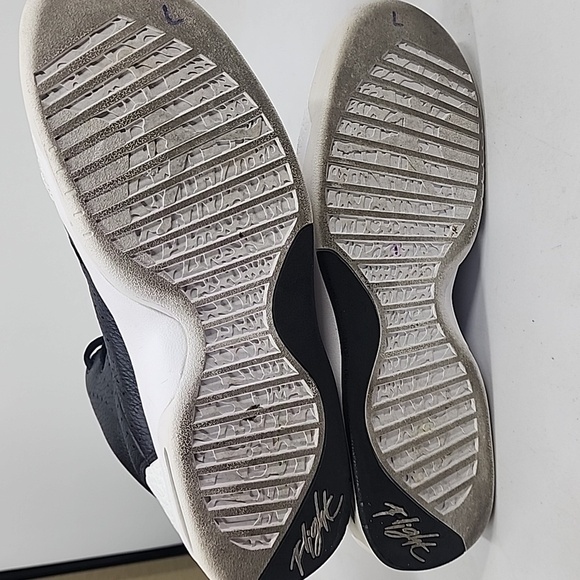 Jordan Flight Tradition Black and White Men's Sneakers 13 - Picture 7 of 7